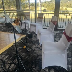 White Chair Covers For Banquet And Weddings